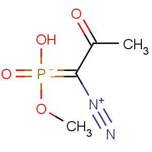 CAS No:766475-74-5 (1-diazo-2-oxo-propyl)-methoxy-phosphinic acid