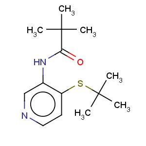 CAS No:766557-58-8 Propanamide,N-[4-[(1,1-dimethylethyl)thio]-3-pyridinyl]-2,2-dimethyl-