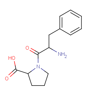 CAS No:7669-65-0 1-(2-amino-3-phenylpropanoyl)pyrrolidine-2-carboxylic acid