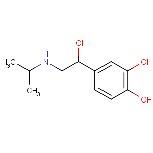 CAS No:7683-59-2 4-[1-hydroxy-2-(propan-2-ylamino)ethyl]benzene-1,2-diol