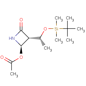 CAS No:76855-69-1 (3S,4R)-4-Acetoxy-3-[(R)-1-(tert-butyldimethylsilyloxy)ethyl]azetidin-2-one
