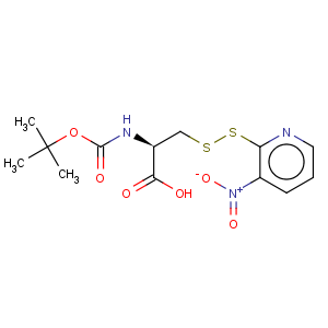 CAS No:76880-29-0 L-Alanine,N-[(1,1-dimethylethoxy)carbonyl]-3-[(3-nitro-2-pyridinyl)dithio]-