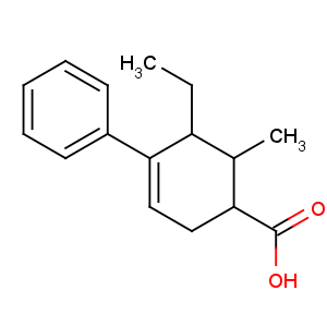 CAS No:7698-97-7 5-ethyl-6-methyl-4-phenylcyclohex-3-ene-1-carboxylic acid