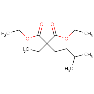CAS No:77-24-7 diethyl 2-ethyl-2-(3-methylbutyl)propanedioate
