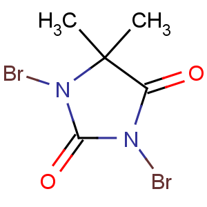 CAS No:77-48-5 1,3-dibromo-5,5-dimethylimidazolidine-2,4-dione