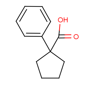 CAS No:77-55-4 1-phenylcyclopentane-1-carboxylic acid