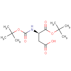 CAS No:77004-75-2 D-Aspartic acid,N-[(1,1-dimethylethoxy)carbonyl]-, 1-(1,1-dimethylethyl) ester