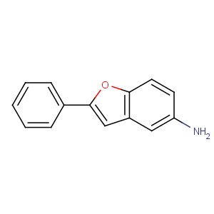 CAS No:77084-15-2 2-phenyl-1-benzofuran-5-amine