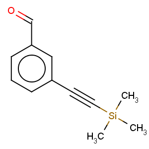 CAS No:77123-55-8 Benzaldehyde,3-[2-(trimethylsilyl)ethynyl]-