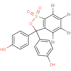 CAS No:77172-72-6 4-[4,5,6,7-tetrabromo-3-(4-hydroxyphenyl)-1,1-dioxo-2,<br />1λ