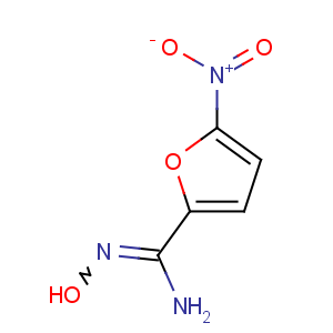 CAS No:772-43-0 N'-hydroxy-5-nitrofuran-2-carboximidamide