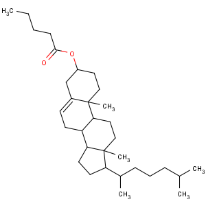 CAS No:7726-03-6 [(3S,8S,9S,10R,13R,14S,17R)-10,<br />13-dimethyl-17-[(2R)-6-methylheptan-2-yl]-2,3,4,7,8,9,11,12,14,15,16,<br />17-dodecahydro-1H-cyclopenta[a]phenanthren-3-yl] pentanoate