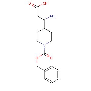 CAS No:773123-81-2 3-amino-3-(1-phenylmethoxycarbonylpiperidin-4-yl)propanoic acid