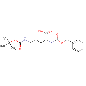 CAS No:7733-29-1 5-[(2-methylpropan-2-yl)oxycarbonylamino]-2-(phenylmethoxycarbonylamino)<br />pentanoic acid