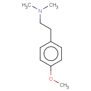 CAS No:775-33-7 Benzeneethanamine,4-methoxy-N,N-dimethyl-