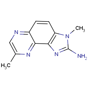 CAS No:77500-04-0 3,8-dimethylimidazo[4,5-f]quinoxalin-2-amine