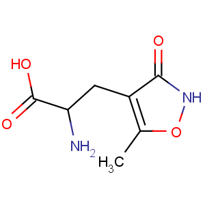 CAS No:77521-29-0 2-amino-3-(5-methyl-3-oxo-1,2-oxazol-4-yl)propanoic acid