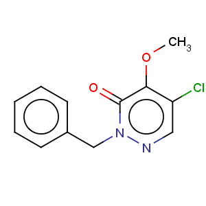 CAS No:77541-65-2 3(2H)-Pyridazinone,5-chloro-4-methoxy-2-(phenylmethyl)-