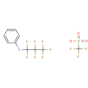 CAS No:77758-79-3 1,1,2,2,3,3,<br />3-heptafluoropropyl(phenyl)iodanium