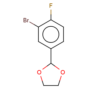 CAS No:77771-04-1 1,3-Dioxolane,2-(3-bromo-4-fluorophenyl)-