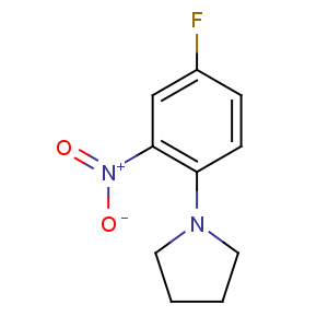 CAS No:778-56-3 1-(4-fluoro-2-nitrophenyl)pyrrolidine