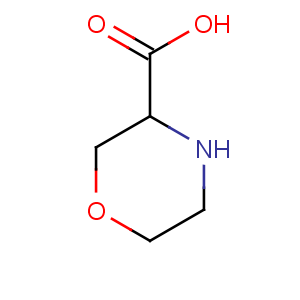CAS No:77873-76-8 morpholine-3-carboxylic acid