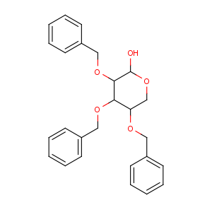 CAS No:77943-33-0 (2R,3R,4S,5R)-3,4,5-tris(phenylmethoxy)oxan-2-ol