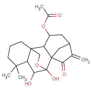 CAS No:77949-42-9 11α-Acetoxy-7α,20-epoxy-6β,7-dihydroxykaur-16-en-15-one