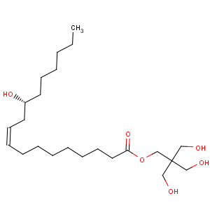 CAS No:78-22-8 3-hydroxy-2,2-bis(hydroxymethyl)propyl (R)-12-hydroxyoleate