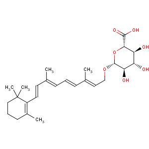 CAS No:78147-42-9 b-D-Glucopyranuronic acid,1-(13-cis-retinoate) (9CI)