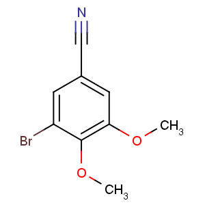 CAS No:781654-31-7 3-bromo-4,5-dimethoxybenzonitrile