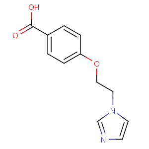 CAS No:78218-09-4 4-(2-imidazol-1-ylethoxy)benzoic acid