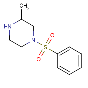 CAS No:782443-87-2 1-(benzenesulfonyl)-3-methylpiperazine