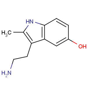 CAS No:78263-90-8 3-(2-aminoethyl)-2-methyl-1H-indol-5-ol