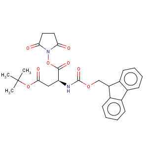 CAS No:78553-23-8 L-Aspartic acid,N-[(9H-fluoren-9-ylmethoxy)carbonyl]-, 4-(1,1-dimethylethyl)1-(2,5-dioxo-1-pyrrolidinyl) ester