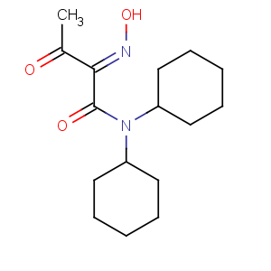 CAS No:78553-80-7 Butanamide, N,N-dicyclohexyl-2-(hydroxyimino)-3-oxo-