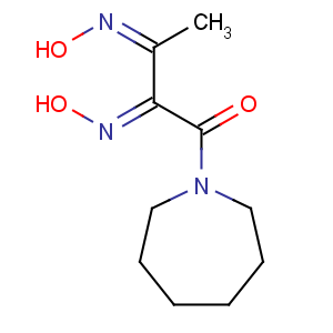 CAS No:78553-87-4 1H-Azepine, 1-[2,3-bis(hydroxyimino)-1-oxobutyl]hexahydro-