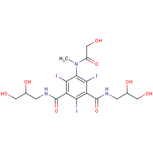 CAS No:78649-41-9 1-N,3-N-bis(2,3-dihydroxypropyl)-5-[(2-hydroxyacetyl)-methylamino]-2,4,<br />6-triiodobenzene-1,3-dicarboxamide
