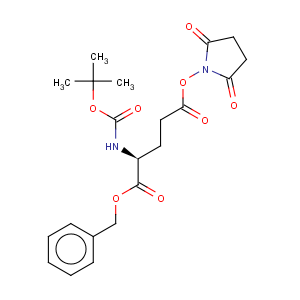 CAS No:78658-49-8 L-Glutamic acid,N-[(1,1-dimethylethoxy)carbonyl]-, 5-(2,5-dioxo-1-pyrrolidinyl)1-(phenylmethyl) ester