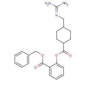 CAS No:78718-52-2 benzyl<br />2-[4-[(diaminomethylideneamino)methyl]cyclohexanecarbonyl]oxybenzoate