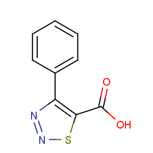 CAS No:78875-63-5 4-phenylthiadiazole-5-carboxylic acid