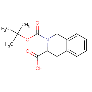CAS No:78879-20-6 (3S)-2-[(2-methylpropan-2-yl)oxycarbonyl]-3,<br />4-dihydro-1H-isoquinoline-3-carboxylic acid