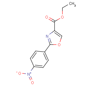 CAS No:78979-63-2 ethyl 2-(4-nitrophenyl)-1,3-oxazole-4-carboxylate
