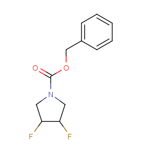 CAS No:790658-58-1 benzyl (3R,4R)-3,4-difluoropyrrolidine-1-carboxylate