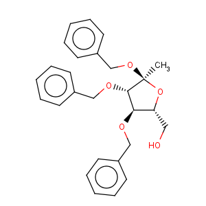 CAS No:79083-43-5 a-D-Arabinofuranoside, methyl2,3,5-tris-O-(phenylmethyl)-