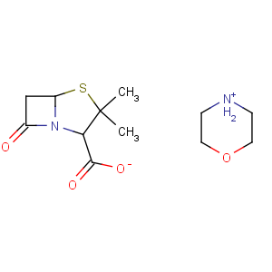 CAS No:79181-61-6 (2S,5R)-3,<br />3-dimethyl-7-oxo-4-thia-1-azabicyclo[3.2.0]heptane-2-carboxylate