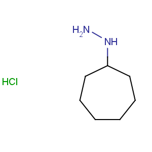 CAS No:79201-43-7 Hydrazine,cycloheptyl-, hydrochloride (1:1)