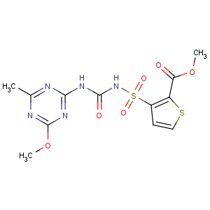 CAS No:79277-27-3 methyl<br />3-[(4-methoxy-6-methyl-1,3,<br />5-triazin-2-yl)carbamoylsulfamoyl]thiophene-2-carboxylate