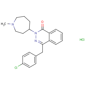 CAS No:79307-93-0 4-[(4-chlorophenyl)methyl]-2-(1-methylazepan-4-yl)phthalazin-1-one