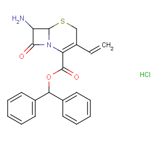 CAS No:79349-67-0 benzhydryl<br />(6S)-7-amino-3-ethenyl-8-oxo-5-thia-1-azabicyclo[4.2.0]oct-2-ene-2-<br />carboxylate